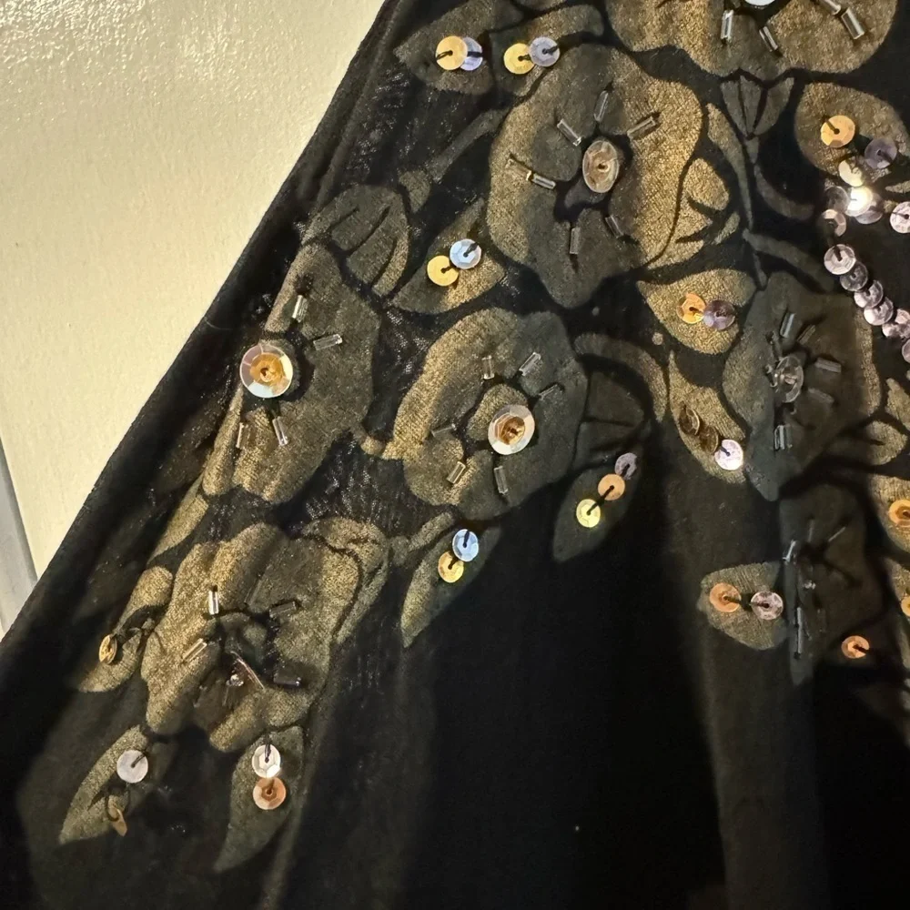 Y2K Embellished Beaded Butterfly Sparkle Floral Fairy Whimsicalgoth Vintage Boho - Picture 5 of 15